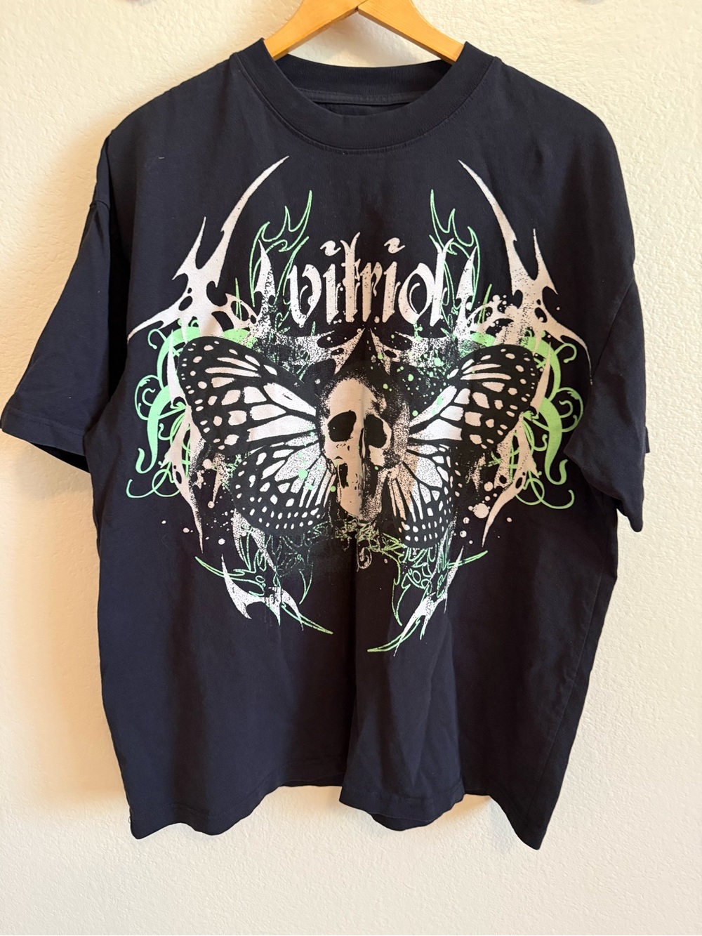 Vitriol Black Graphic Tee — X-Large